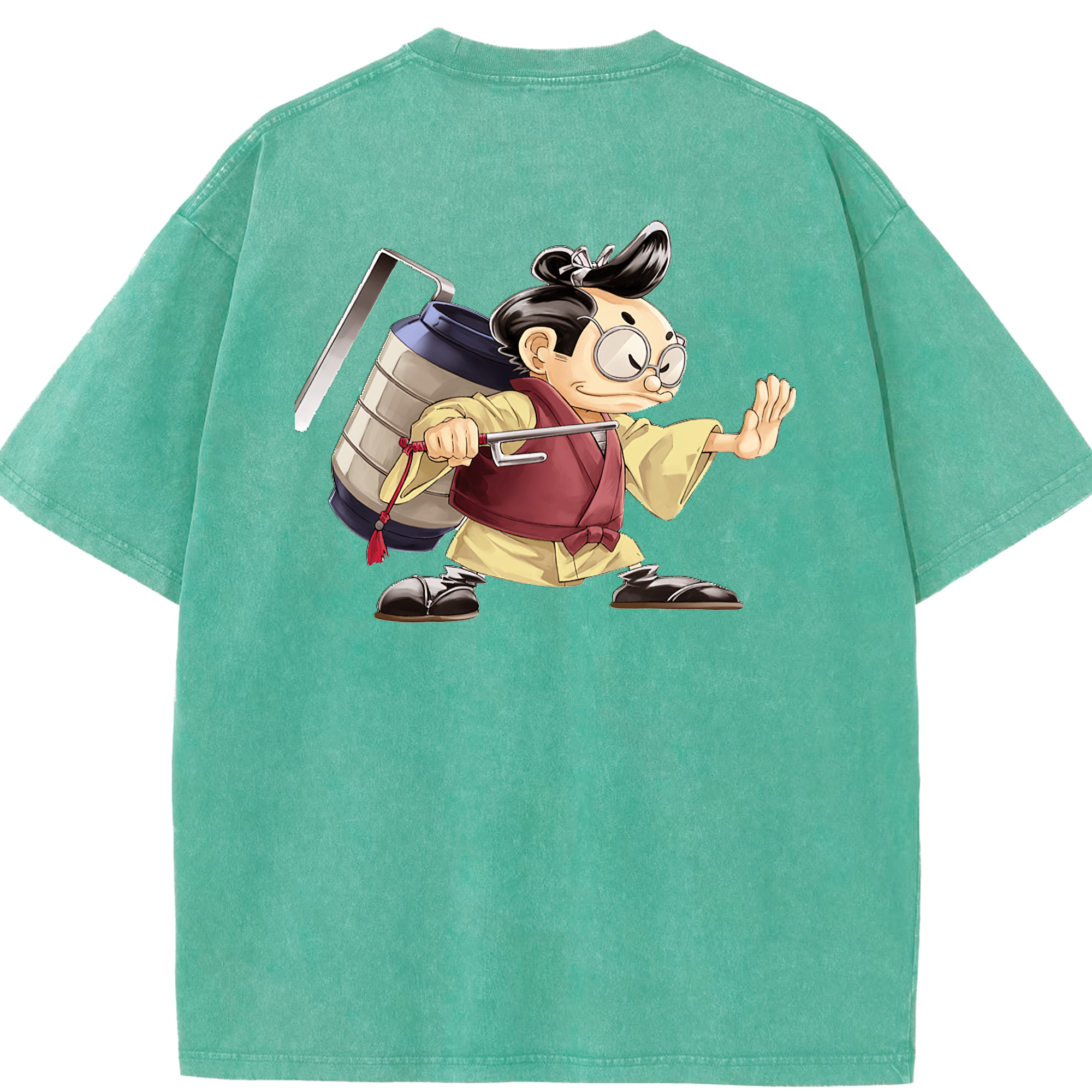 （画像用） 遊☆戯☆王 Yu-Gi-Oh! 綿100% ヴィンテージ風 半袖Tシャツ（背面プリント）